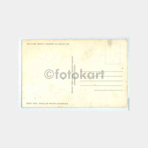 1970 İstanbul Aksaray Meydanı Görünüş Kartpostal - Görsel 2