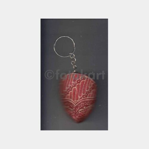 Asya Yerel Mask Motifli Anahtarlık