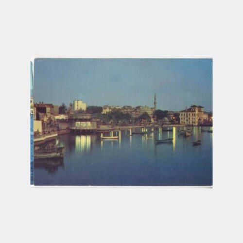 Bandırma Limanı Gece Görünüş Kartpostal