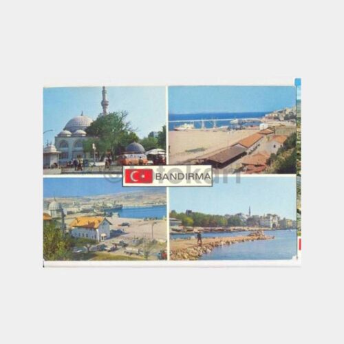 Bandırma 4 Görünüş Kartpostal