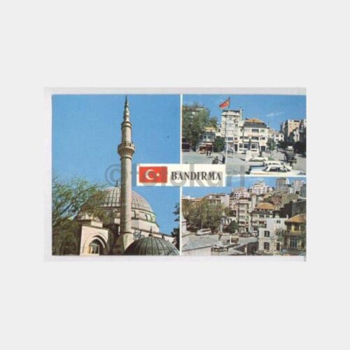 Bandırma 3 Değişik Görünüş Kartpostal