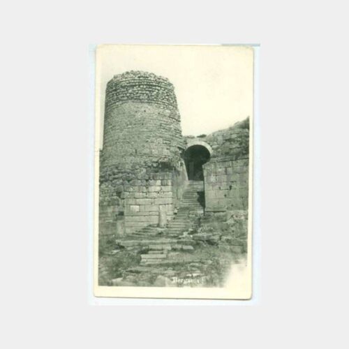 1955 Bergama Antik Harabeler Fotoğraf