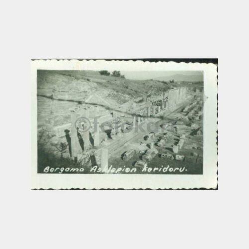 1944 Bergama Asklepion Görünüşü Fotoğraf