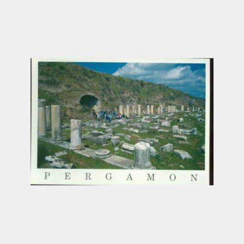 1980 Bergama Akropol Antik Yeri Kartpostal