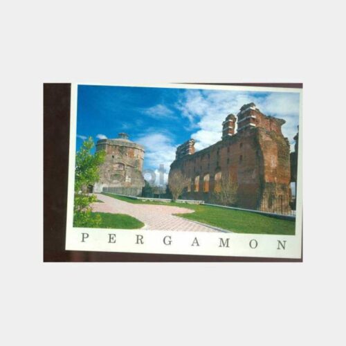 1980 Bergama Kızıl Avlu Kartpostal