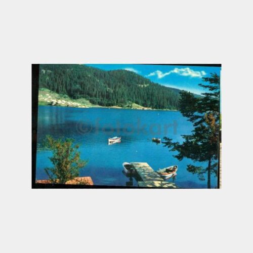 1967 Bolu Abant Gölü Kartpostal