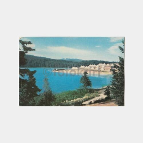 1972 Bolu Abant Gölü Görünüş Kartpostal