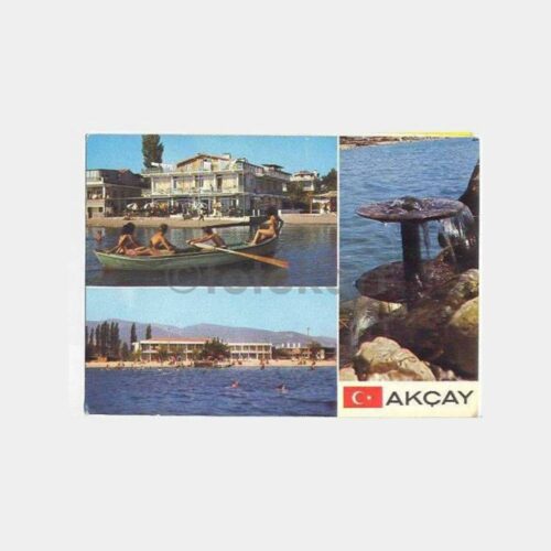 Edremit Akçay 3 Değişik Görünüş Kartpostal