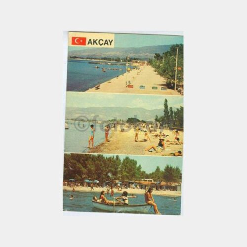 1982 Edremit Akçay Görünüş Kartpostal