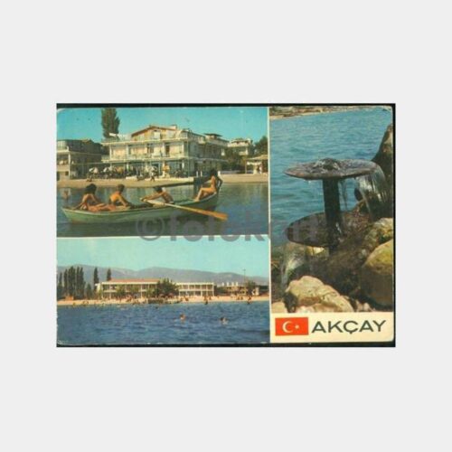 1975 Edremit Akçay Görünüş Kartpostal