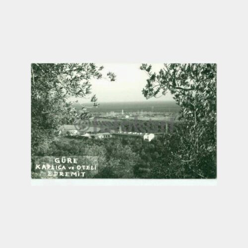 1968 Edremit Güre Kaplıcaları Görünüş Kartpostal