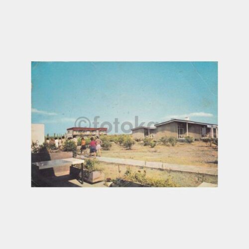 1975 Edremit Akçay Moteller Görünüş Kartpostal