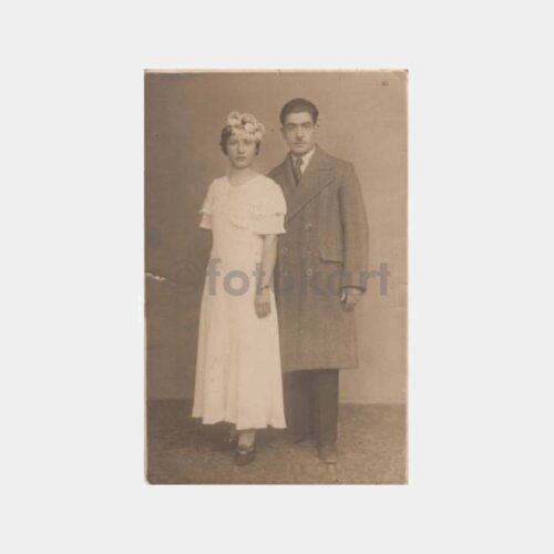 1940 Gelin Damat Konulu Fotoğraf
