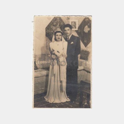 1948 Eskişehir Gelin Damat Konulu Fotoğraf