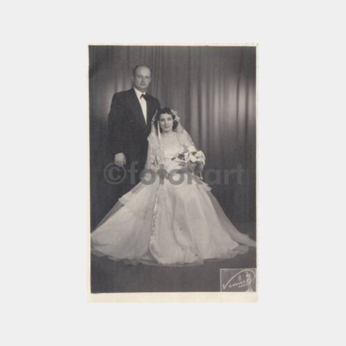 1950 Foto Venüs Kadıköy Gelin Damat Konulu Fotoğraf