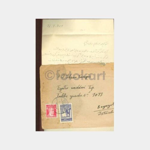 1941 Bursa - İhsan Tamgüç Konulu Mektup