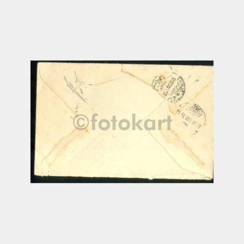 1926 Batum Varışlı Mektup-Damgalı Zarf - Görsel 3