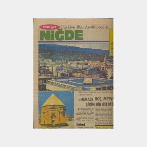 Niğde - Milliyet Şehir İlavesi, 1983