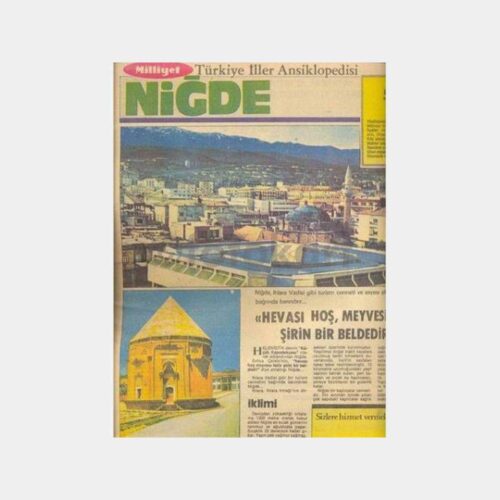 Niğde - Milliyet Şehir İlavesi, 1981