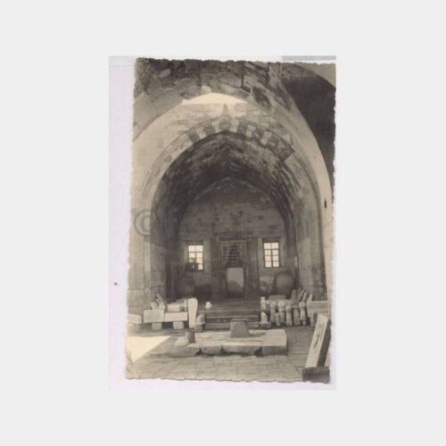 1940 Niğde Akmedrese Avlusu Fotoğraf