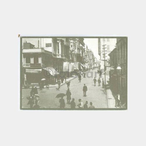 Berggren Beyoğlu Pera Görünüş Reprodüksiyon Kartpostal