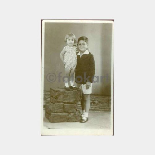 1933 Pera -Foto L'Aiglo- Çocuklar Fotoğraf