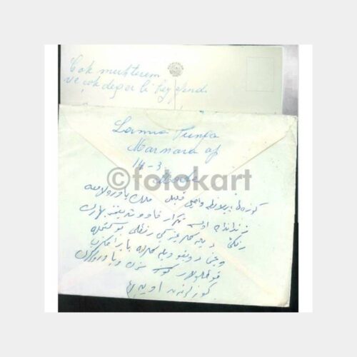 1963 Refik Koraltan Konulu Mektup - Görsel 2