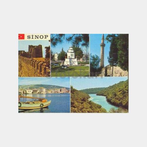 Sinop 5 Değişik Görünüş Kartpostal