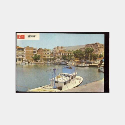 Sinop Kale ve Sahilden Görünüş Kartpostal