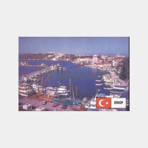 Sinop Liman Görünüş Kartpostal