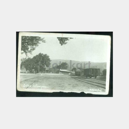 1935 Söke İstasyonu Gar Binası Fotokart