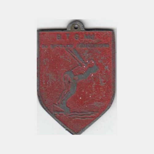 1950 Su Sporları Yüzme Konulu Madalya - Kırmızı