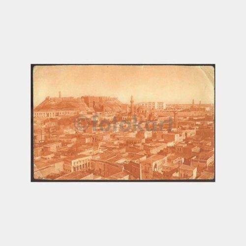 1929 Suriye Halep Görünüş Fotokart