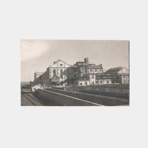 1938 Uşak Şeker Fabrikası Fotokart