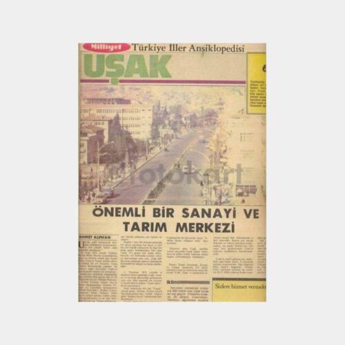 Uşak - Milliyet Şehir İlavesi, 1981