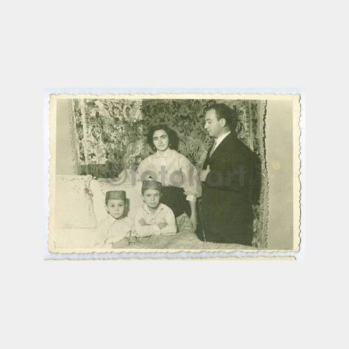 1947 Uşak Şehir Albümü Sünnet Düğünü Fotoğraf