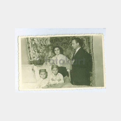 1947 Uşak Şehir Albümü Sünnet Düğünü Fotoğraf