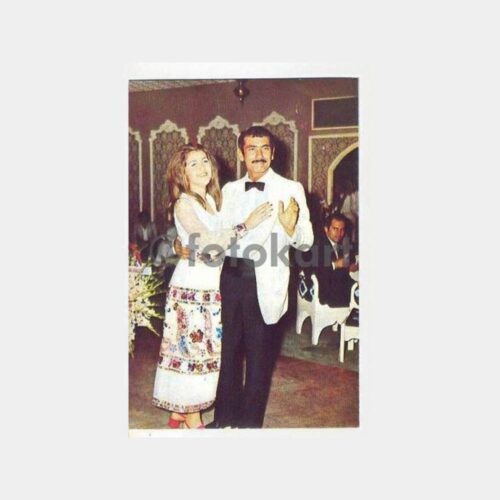 Yılmaz Güney ve Fatoş Güney Konulu Kartpostal