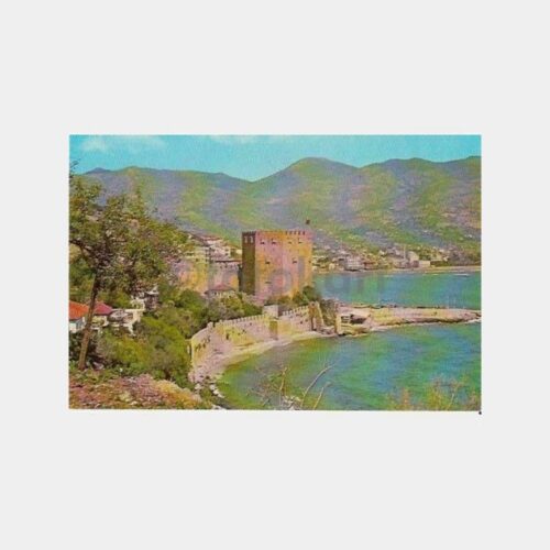 Alanya Kaleden Limana Bir Bakış Kartpostal