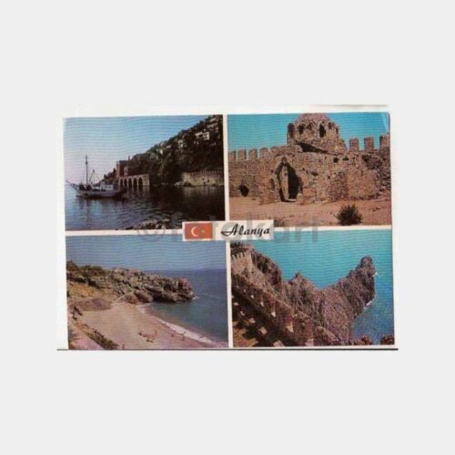 Alanya 4 Görünüş Kartpostal