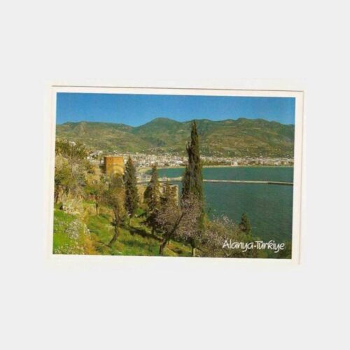 Alanya Esat Burcundan Görünüş Kartpostal