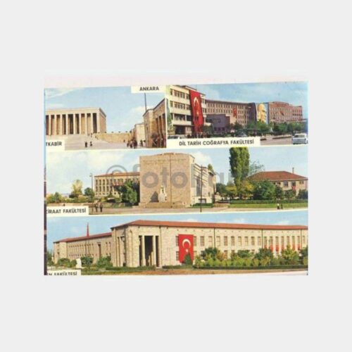 Ankara Fakülteler Konulu Kartpostal