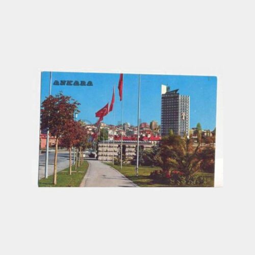 Büyük Ankara Oteli Görünüş Kartpostal
