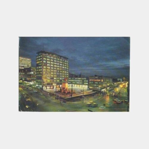 Ankara Ulus Meydanı Gece Görünüşü Kartpostal