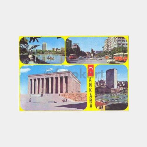 Ankara Muhtelif Görünüşler Kartpostal