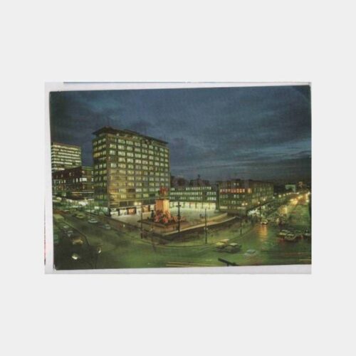 Ankara Ulus Meydanı Gece Görünüşü Kartpostal