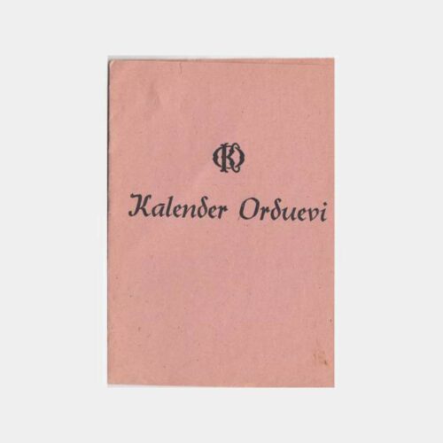 1985 Sarıyer Kalender Orduevi Fotoğraf Kabı