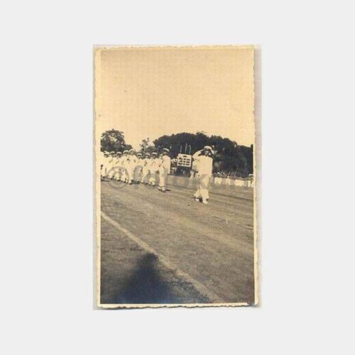 1940 Fenerbahçe Stadı Denizciler Ayrılış Hatıra Fotoğraf