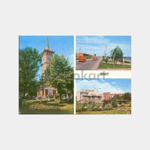 İzmit Şehirden 3 Görünüş Kartpostal
