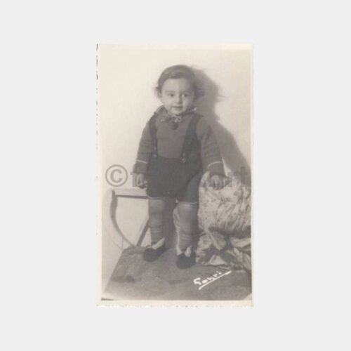 1938 İzmit -Foto Fahri- Çocuk Konulu Fotoğraf